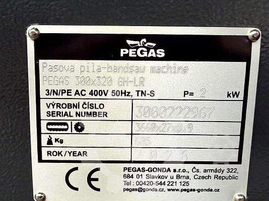 Máquina de serrar fita Pegas-Gonda 300x320 GH-LR
