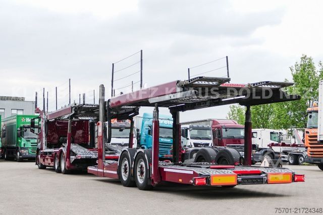 Autotransporter LKW MERCEDES-BENZ Antos 2443 Autotransp. Kässbohrer Metago