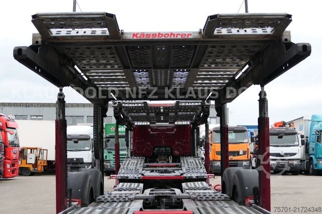 Autotransporter LKW MERCEDES-BENZ Antos 2443 Autotransp. Kässbohrer Metago