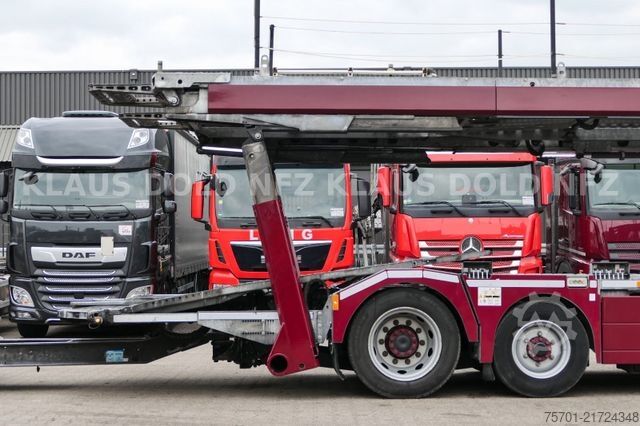 Autotransporter LKW MERCEDES-BENZ Antos 2443 Autotransp. Kässbohrer Metago