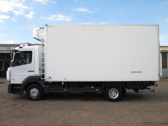 Soğutuculu kamyon MERCEDES-BENZ Atego 1018*2xCarrier Kühlkoffer 4.86m*LBW*Klima*