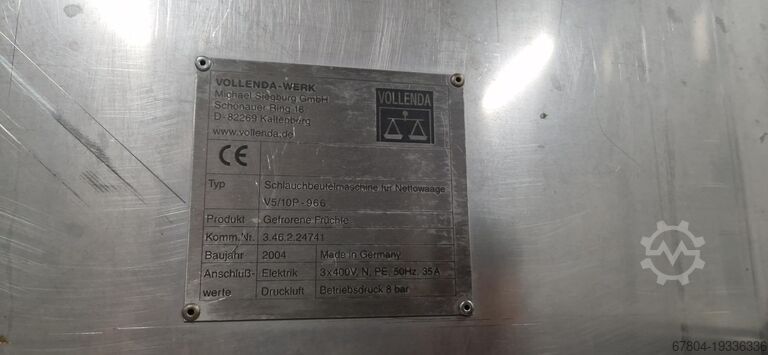 Sorteringssystem för frukt och förpackningar BEST Laser / Vollenda Waage Sortier- & Schlauchbeutelmaschine