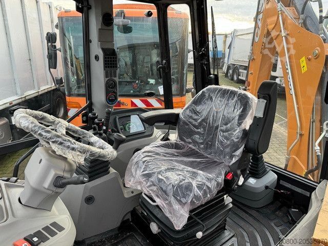 Backhoe loader CASE 570SV, 4+1 Schaufel, Telestiel, Palettengabel,AC