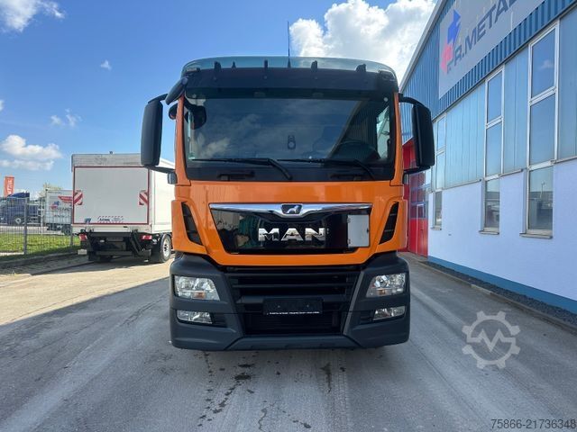 Platós teherautó MAN 26.430 TGS BL 6x2 Platteau - Mitnahmestapler
