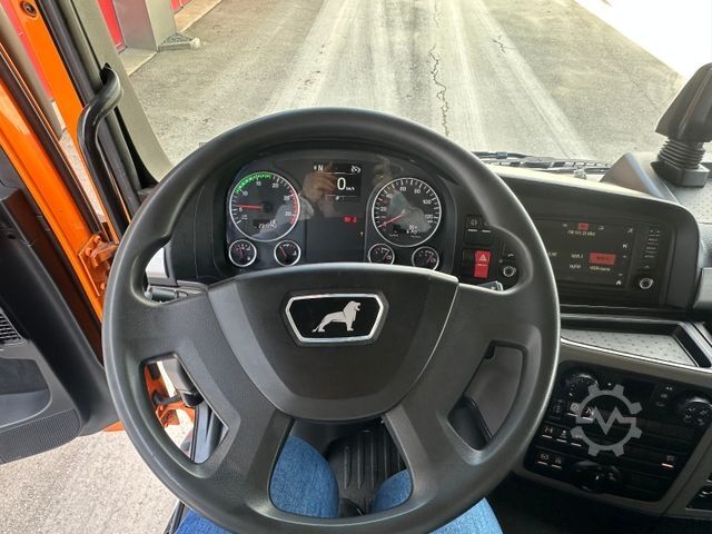 Platós teherautó MAN 26.430 TGS BL 6x2 Platteau - Mitnahmestapler