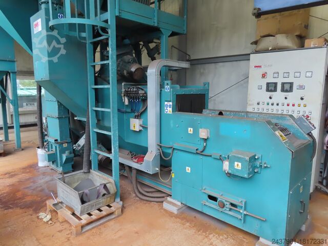 Drahtgurt Strahlanlage OMSG CWB 500/4 T