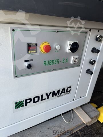 Okleiniarka Polymac Rubber Jak Nowa. Polymac Rubber