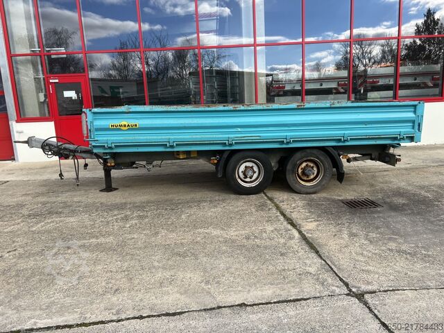Tipvognstrailer Humbaur HTK 10 50 24  Tandem Kipper- Tieflader