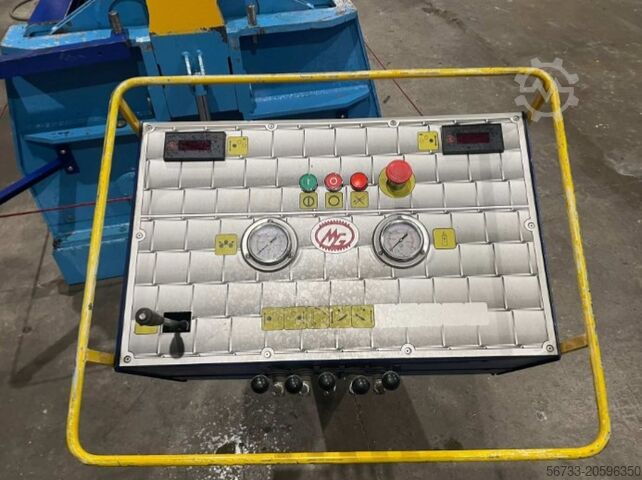 Hydr. rondbuigmachine met drie rollen MG 3100 x 16/12 mm