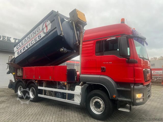 Zuigvoertuig MAN TGS 33.360 6x4 Wicom Vacüm and high pressure tr...