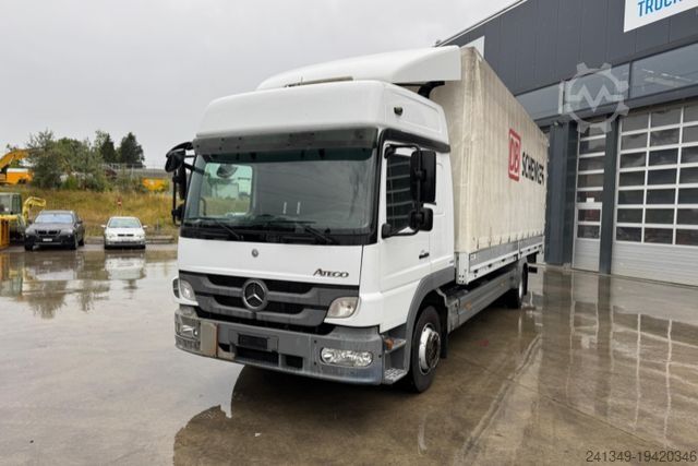 Flaklastbil med kapell MERCEDES-BENZ Atego 1529 4x2