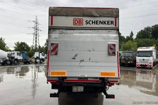 Flaklastbil med kapell MERCEDES-BENZ Atego 1529 4x2