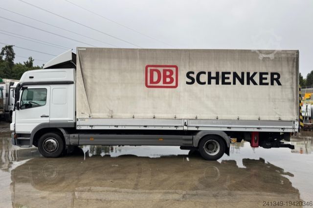 Flaklastbil med kapell MERCEDES-BENZ Atego 1529 4x2