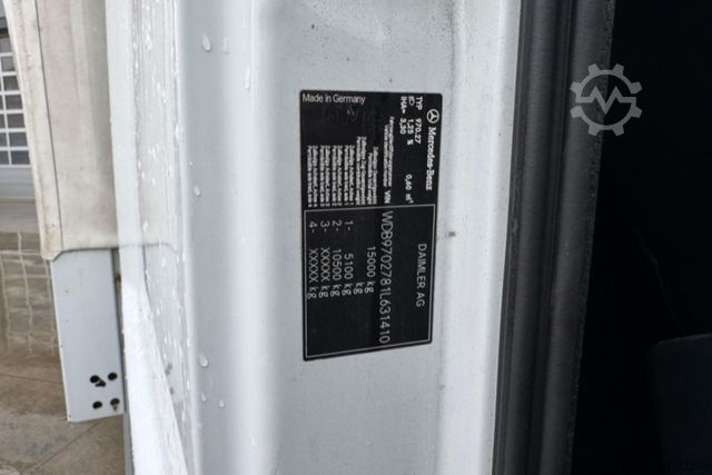 Flaklastbil med kapell MERCEDES-BENZ Atego 1529 4x2