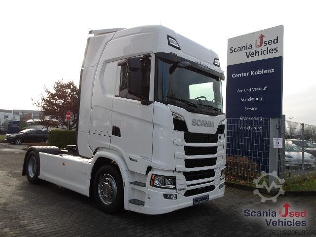 Cap tractor standard Scania S 500 NA - HIGHLINE - 2x TANKs - ACC