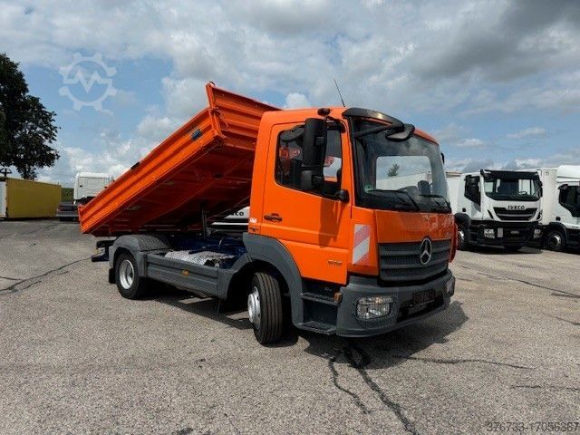 Three-way tipper van MERCEDES-BENZ Atego 818K Euro6  manuell Meiller3-Seiten-Kipper