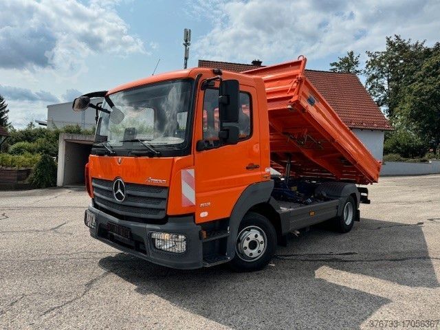 Three-way tipper van MERCEDES-BENZ Atego 818K Euro6  manuell Meiller3-Seiten-Kipper