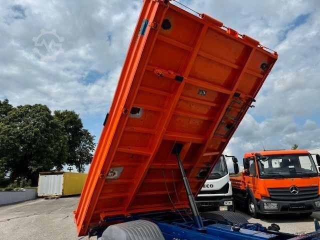 Three-way tipper van MERCEDES-BENZ Atego 818K Euro6  manuell Meiller3-Seiten-Kipper