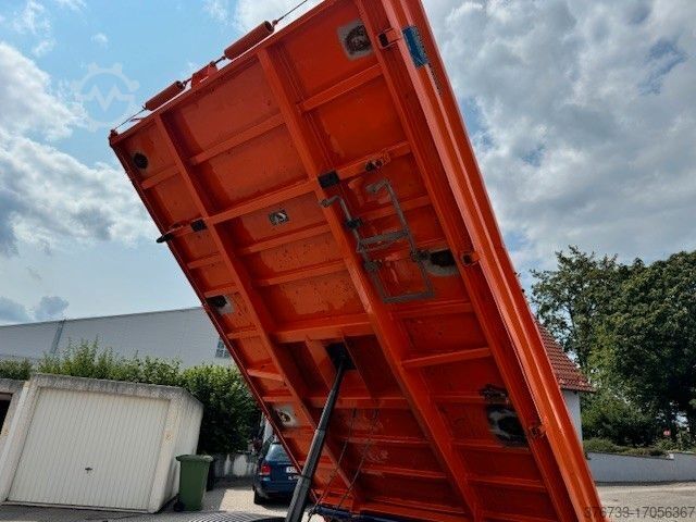 Three-way tipper van MERCEDES-BENZ Atego 818K Euro6  manuell Meiller3-Seiten-Kipper