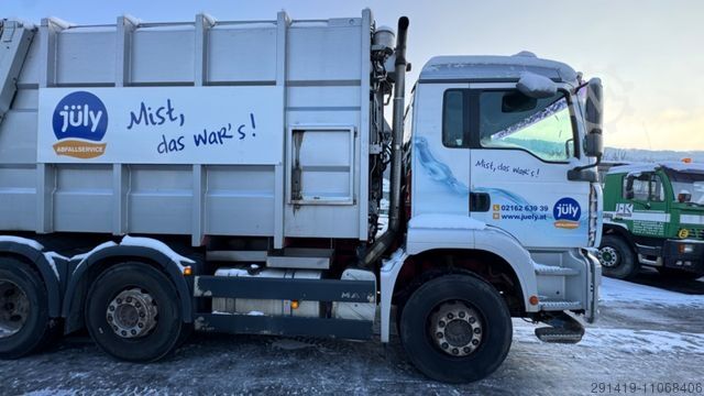Vuilniswagen MAN TGA 26.350 6x2/4 BL Müllwagen Euro 3 Bj 2005