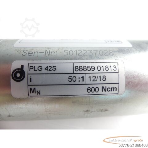 Jednostka sterująca Dunkermotoren GR42x40 SNR: 88427 06301 + PLS 42S SN: 5012237028 - ungebr.! -