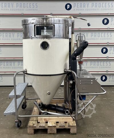 800mm x 915mm Niro roestvrijstalen mobiele kleine sproeidroger Niro Mobile Minor