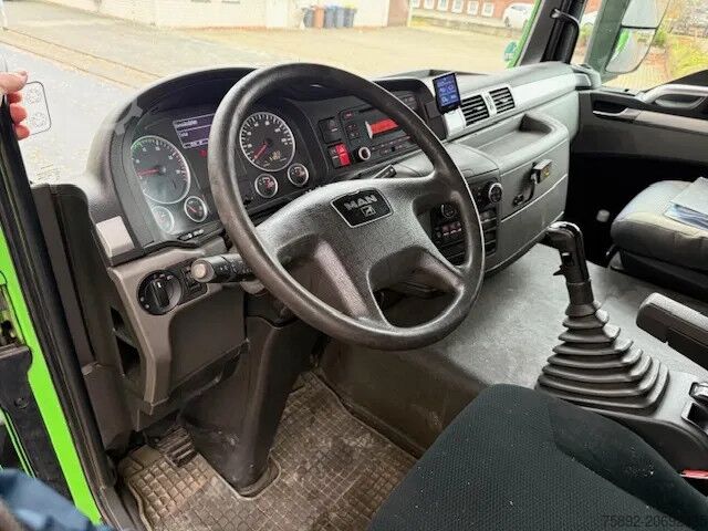 Plattformanhänger MAN TGS 18.360 Fassi F145AS22 Baustoff/Eu5