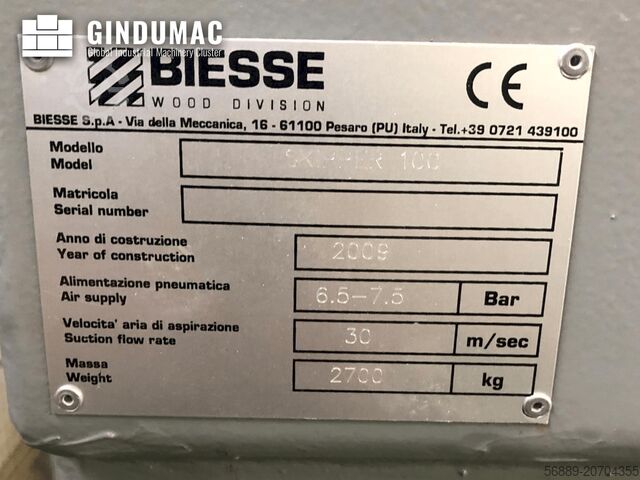 Centrum zpracování CNC BIESSE SKIPPER 100