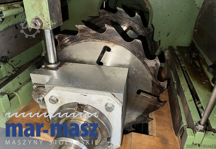 Desdobradora multi-lâmina com disco flutuante WEINIG K 23T 245/120 laser
