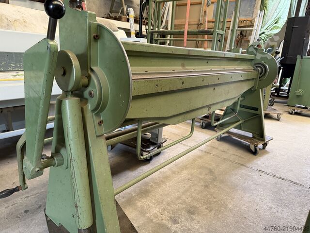 Schwenkbiegemaschine Tafelschere elektr Schechtl KSV & MT