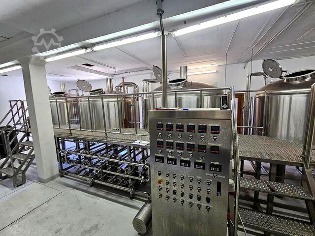 Planta de cervejaria + planta de engarrafamento Shandong Brauereianlage