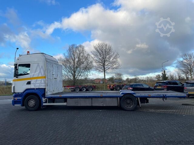 Trailer πλατφόρμας Scania R 340 B 4X2 Platform (90cm high)/ Full Air Susp...