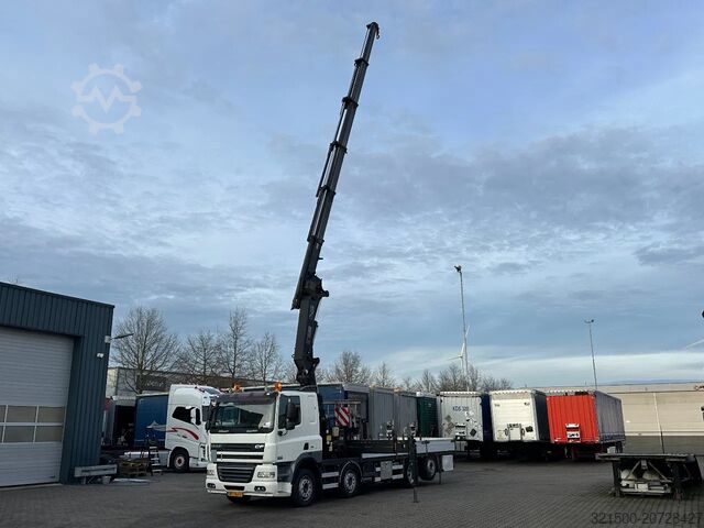 Piattaforma di carico DAF CF 85.360 8x2*6 HIAB 42T/m Crane *NL-Truck*