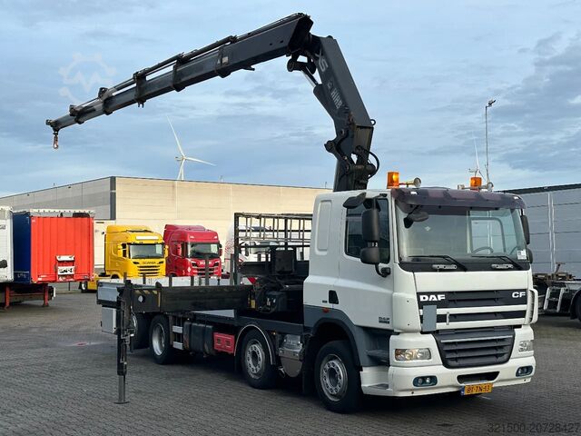 Piattaforma di carico DAF CF 85.360 8x2*6 HIAB 42T/m Crane *NL-Truck*