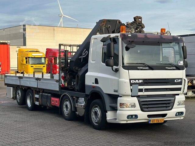Piattaforma di carico DAF CF 85.360 8x2*6 HIAB 42T/m Crane *NL-Truck*