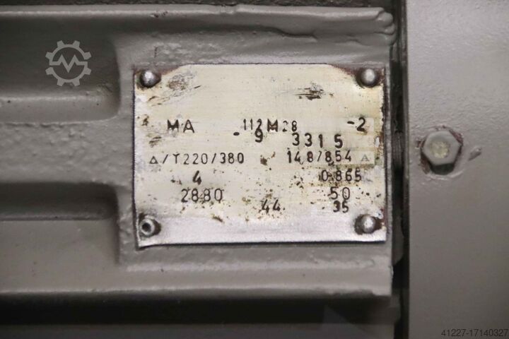 Drukblazer 3,4 kW VEB ILKA IRHMF160 / 2 Lüfterrad Ø 500 mm