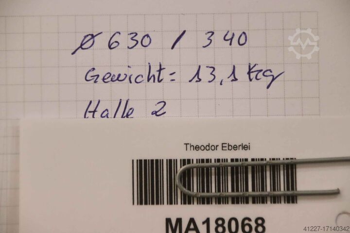 Axial Ventilator 0,60 kW 900 U/min Multifan 6E63  Lüfterrad Ø 630 mm