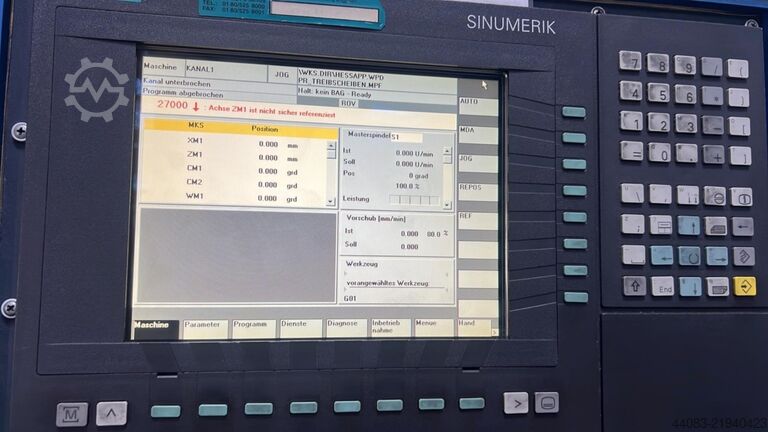 Karusselldrehmaschine - Einständer HESSAPP DV 120