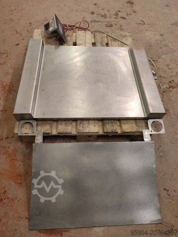 Floor Scales Stainless Steel Floor Scales Stainless Steel with Ramp KPZ 52E-9-1