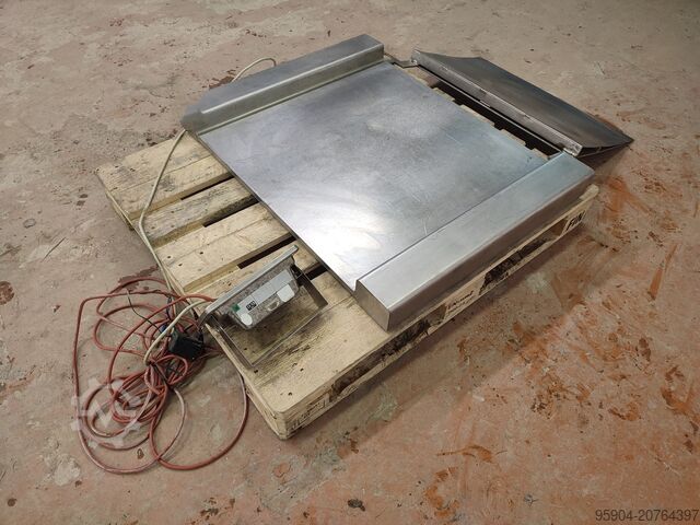 Floor Scales Stainless Steel Floor Scales Stainless Steel with Ramp KPZ 52E-9-1