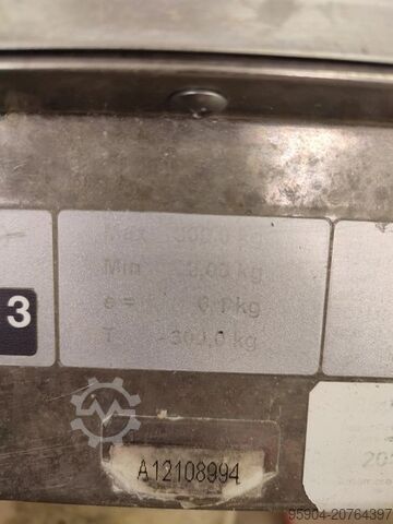 Floor Scales Stainless Steel Floor Scales Stainless Steel with Ramp KPZ 52E-9-1