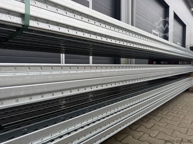 High-bay warehouse Pallet rack uprights Bito PRO/ Profil: 100 x 76 x 2,25 mm / 12.400 x 1.100 mm