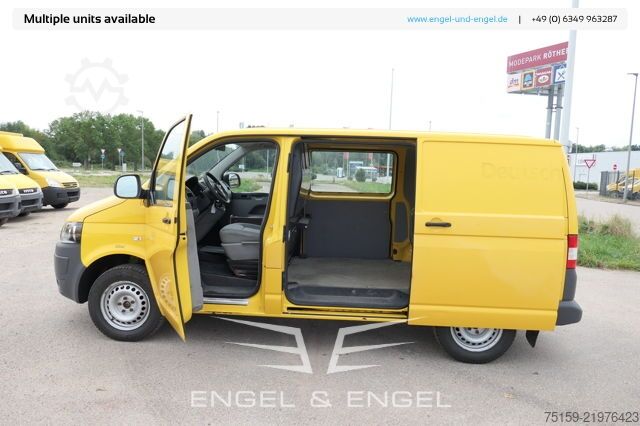 Panelová dodávka Volkswagen T5 Transporter 2.0 TDI 2-SITZER EURO-5 2xSCHIEBETÜR PARKTRONIK CoC