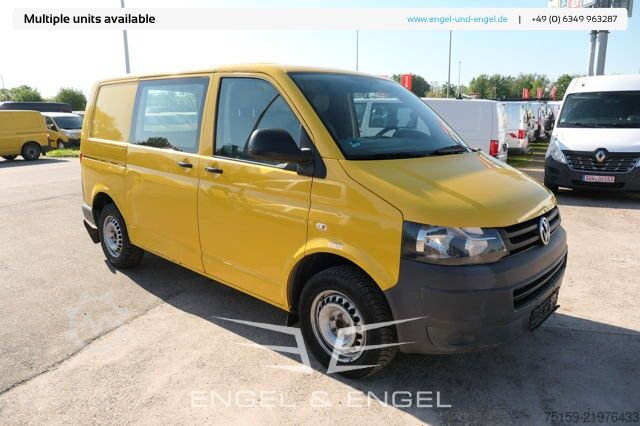 Furgão de painéis Volkswagen T5 Transporter 2.0 TDI 2-SITZER EURO-5 2xSCHIEBETÜR PARKTRONIK CoC