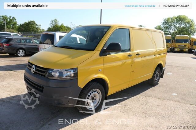 Furgão de painéis Volkswagen T5 Transporter 2.0 TDI 2-SITZER EURO-5 2xSCHIEBETÜR PARKTRONIK CoC