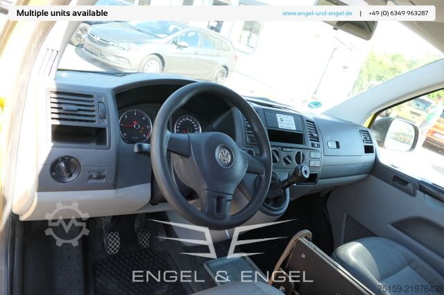 Furgão de painéis Volkswagen T5 Transporter 2.0 TDI 2-SITZER EURO-5 2xSCHIEBETÜR PARKTRONIK CoC