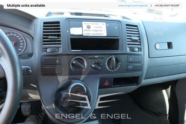 Panelová dodávka Volkswagen T5 Transporter 2.0 TDI 2-Sitzer EURO-5 CoC PARKTRONIK