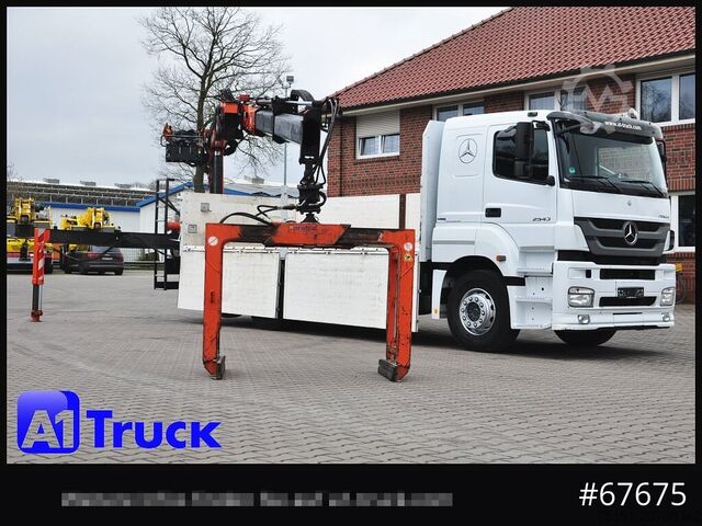 Truck mounted crane MERCEDES-BENZ Axor 2543, Atlas 170.2 Kran, Lift-Lenkachse,