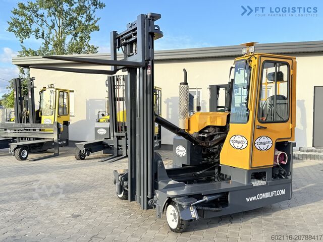 4-way forklift Combilift C3000 GAS DUPLEX 4500 FREE LIFT CABIN
