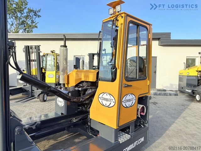 4-way forklift Combilift C3000 GAS DUPLEX 4500 FREE LIFT CABIN